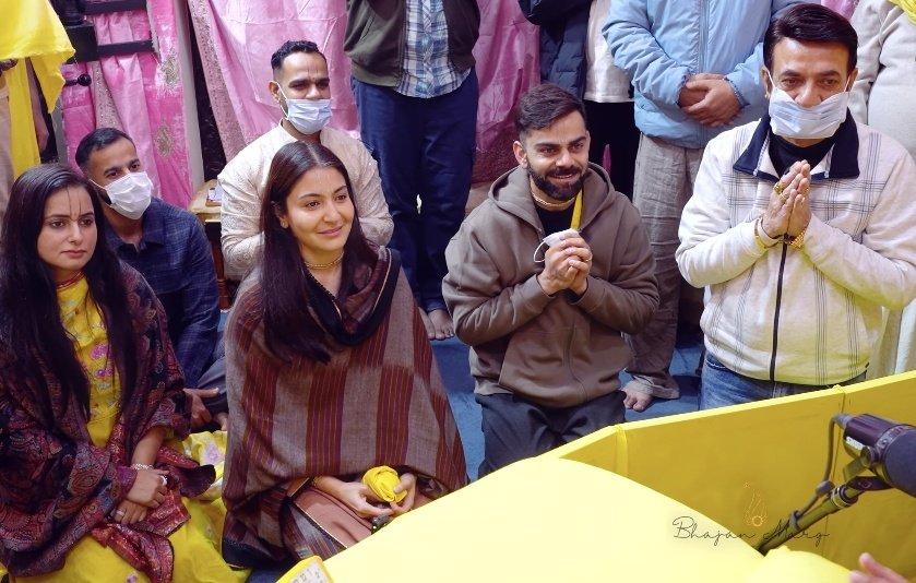 Virat Kohli and Anushka Sharma Visit Premanand Maharaj Ashram – Just Days After Instagram Like Buzz